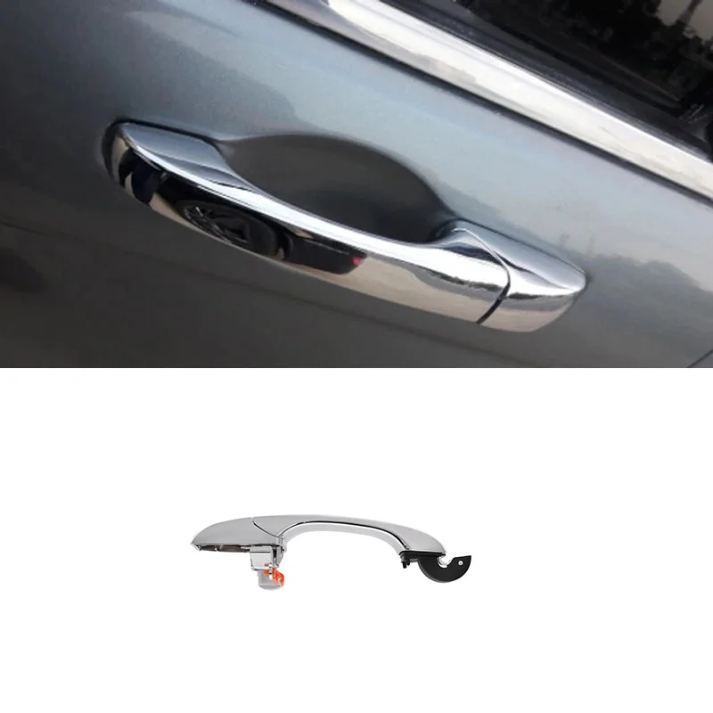 For 2005-2010 Chrysler 300C Electroplated Handle For Exterior Door Of Auto Parts Front Back Left Right 4PCS