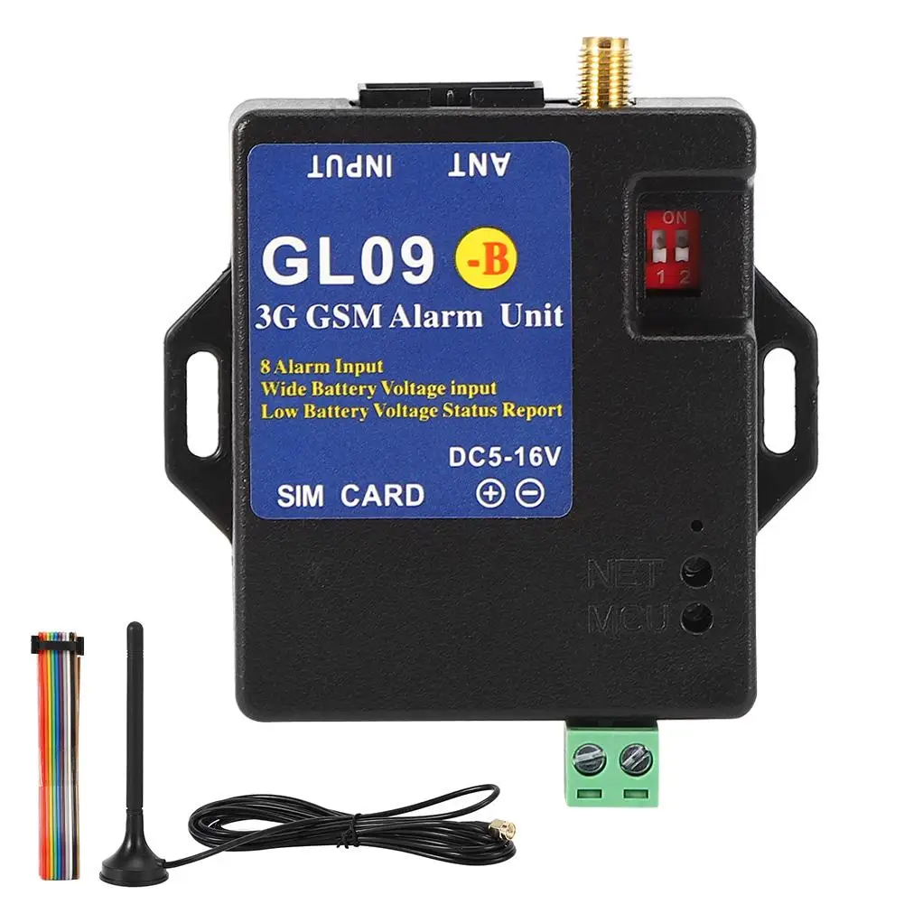 8 Input GSM Alarm System Wireless Alert Module GL09??B 3G for Home Security