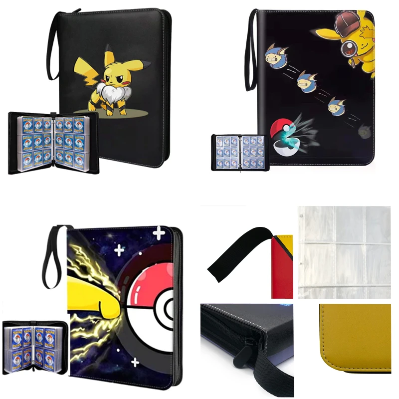 

Pokemon Cards Album Book Cartoon TAKARA TOMY Anime New 240PCS Game Card VMAX GX EX Holder Collection Folder Kid Cool Toy Gift