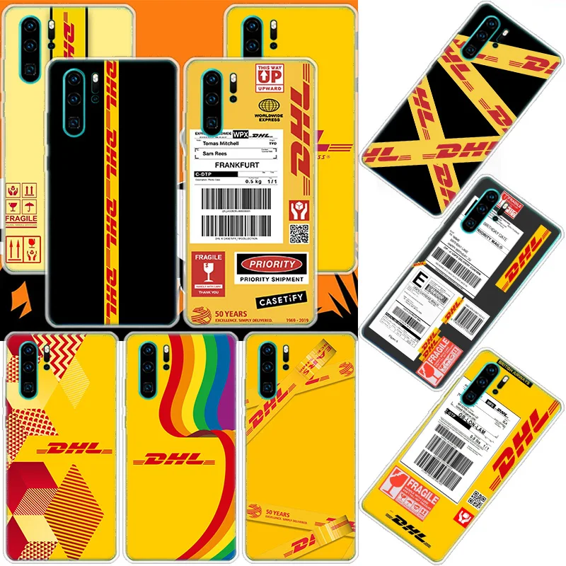 Экспресс-доставка DHL чехол для телефона Huawei Mate 40 Pro 30 20 Lite 10 Huawei P30 Lite P50 Pro P40 P20 P10 чехол Coque