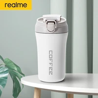 realme realme thermal cup beer with lid coffee mug cooler thermo bottle tumbler portable car vacuum flask leak proof drinkware