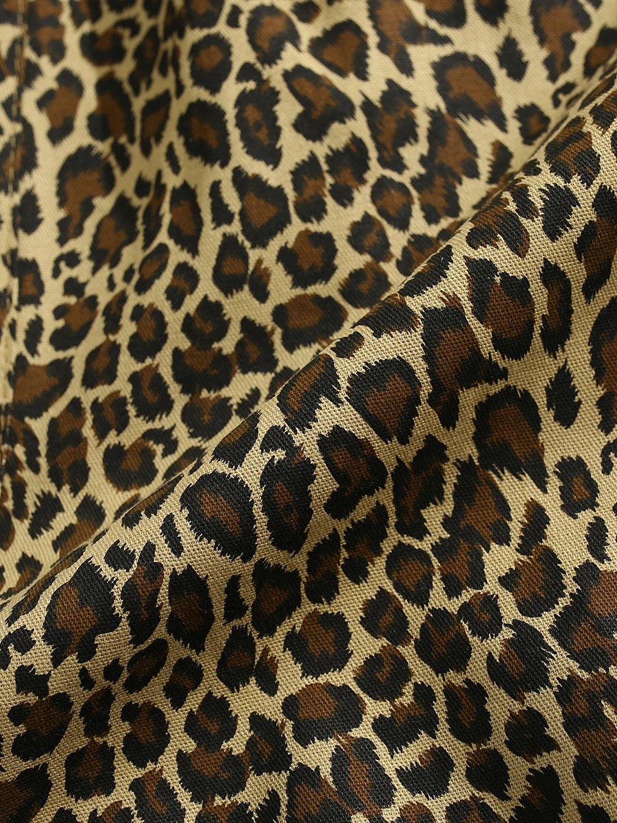 Шорты мужские с леопардовым принтом модные брендовые уличные спортивные