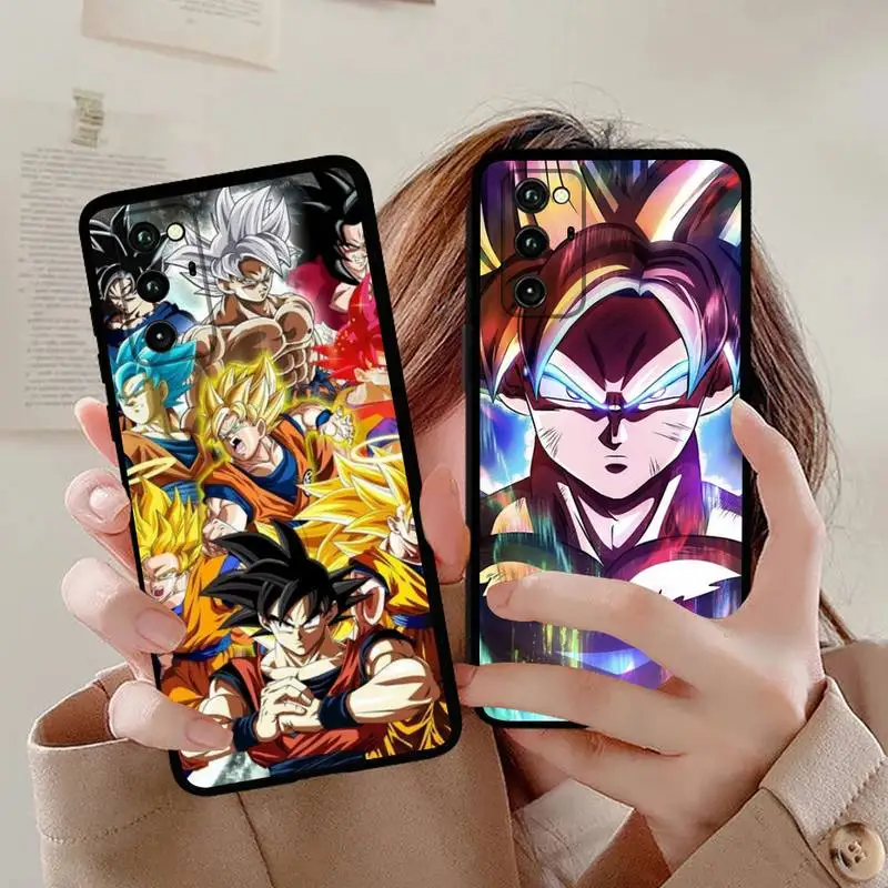 

Dragon Ball Son Anime goku Phone Case For Huawei Honor 70 60 50 30 20 10 9 X 9X V30 Pro Lite View