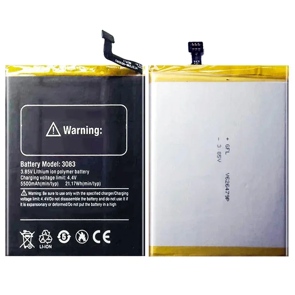 Аккумулятор для Ulefone Armor 2 3 5 6 7 8 9 9E 10 11 11T X X8 X6 X2 X3 X5 X7 Pro X7Pro Armor3 Armor4 Armor5