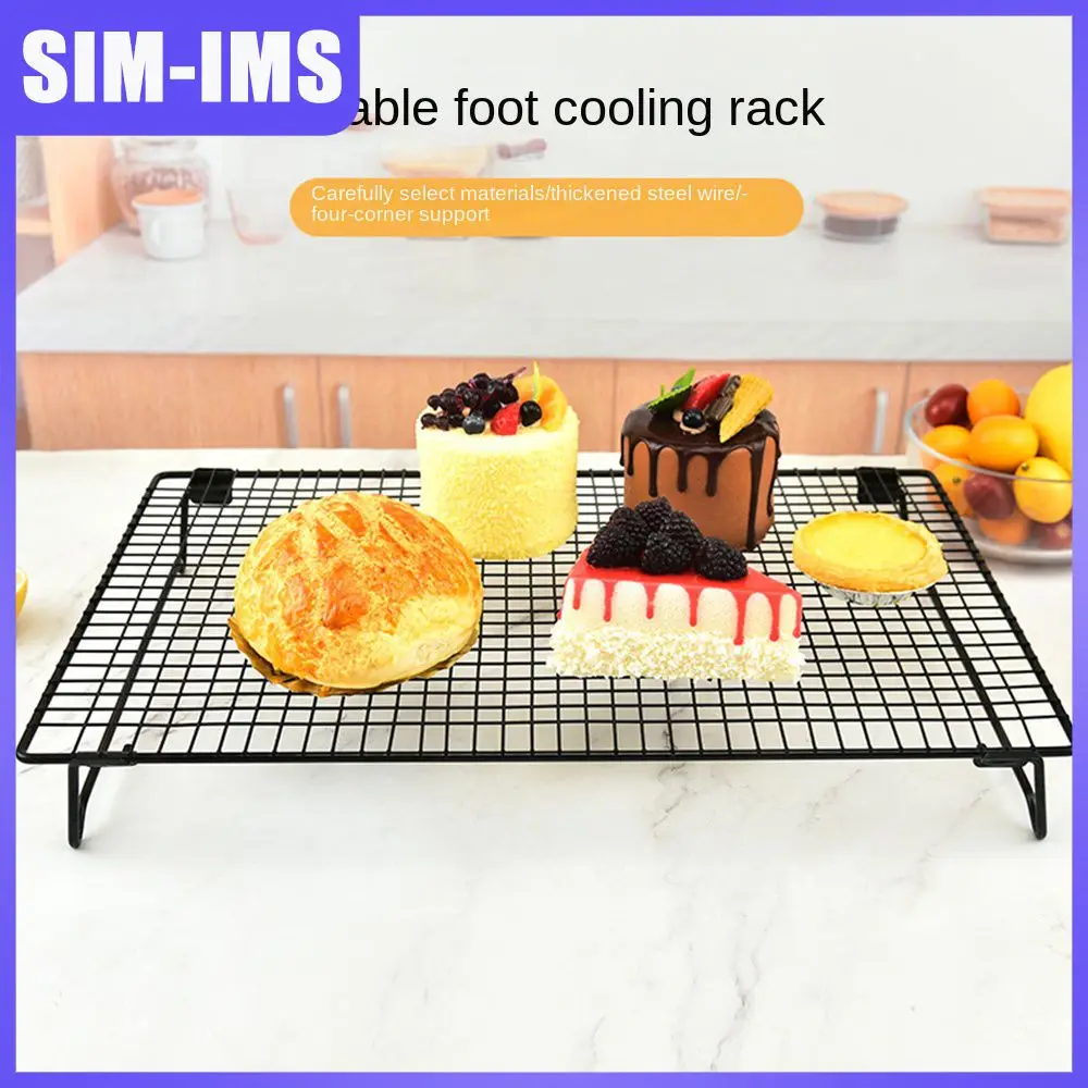 

Easy To Clean Grids Tool Mesh Design Baking Tools Easy To Use Convenient Storage Cooling Stand Kitchen Tools Nonstick