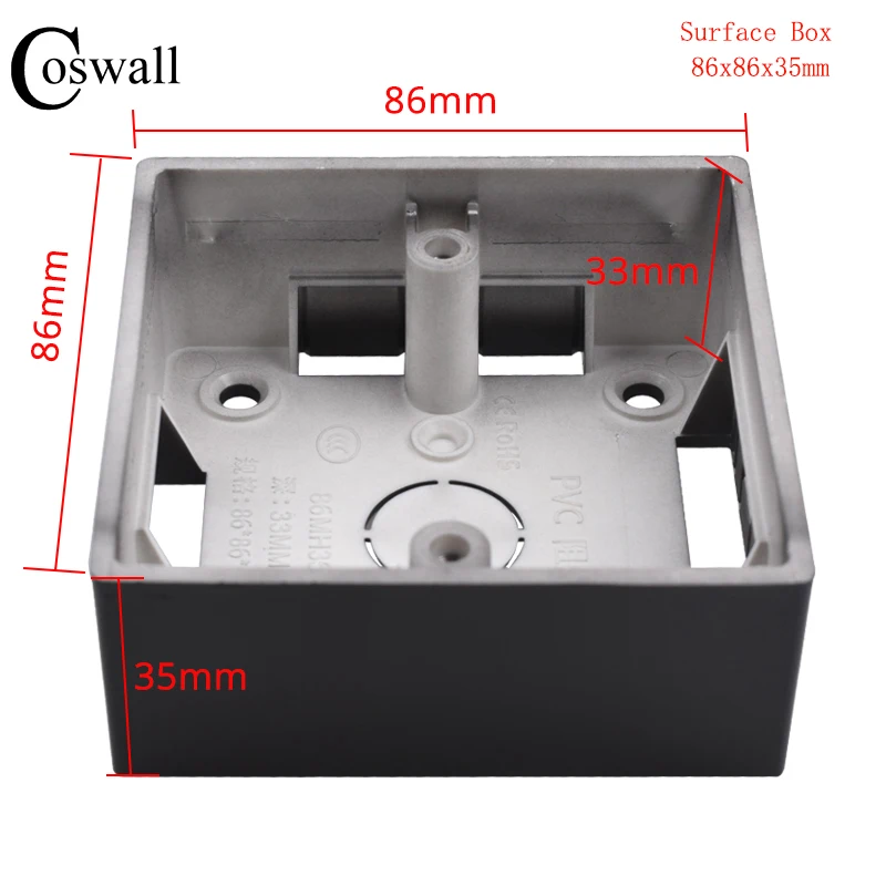

Coswall Универсальная розетка с двойным USB-зарядным устройством