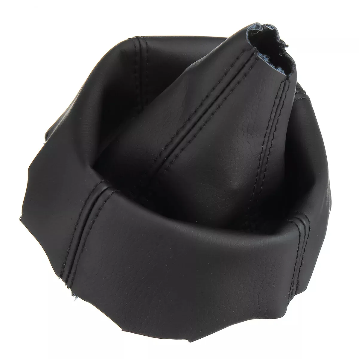 

Чехол на воротник переключения передач для Honda Crv Cr-V 2006+, кожаный чехол на руль переключения передач, черный стежок, аксессуары для салона автомобиля