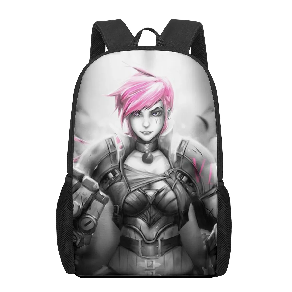 League of Legends LOL 3D Print School Bags for Kids Backpack Student Bookbag Children Book Bag Funny Girls Schoolbags shoulder B