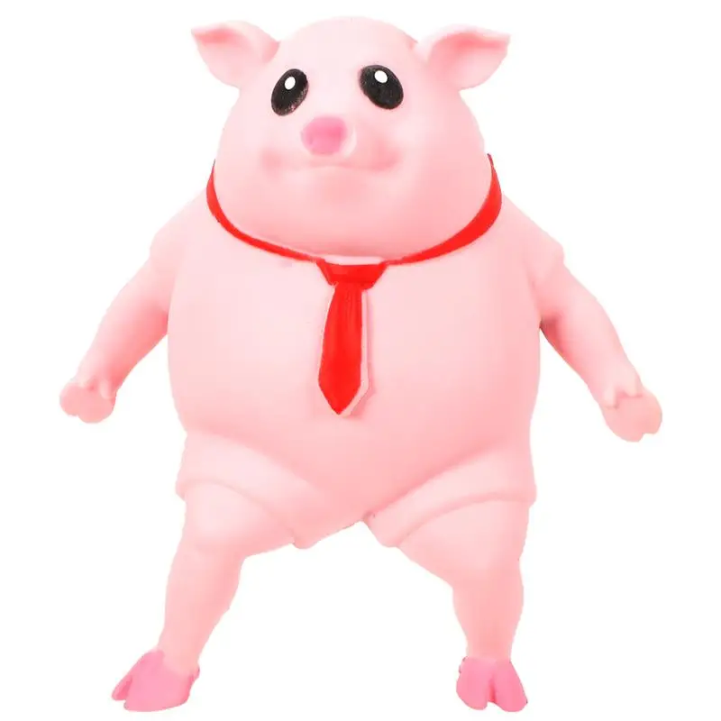 

Toy Toys Stress Kids Squishy Office Desk Decompression Piggy Animal Stretch Squeeze Pink Squeezing Balls Simulation Sensory Ball