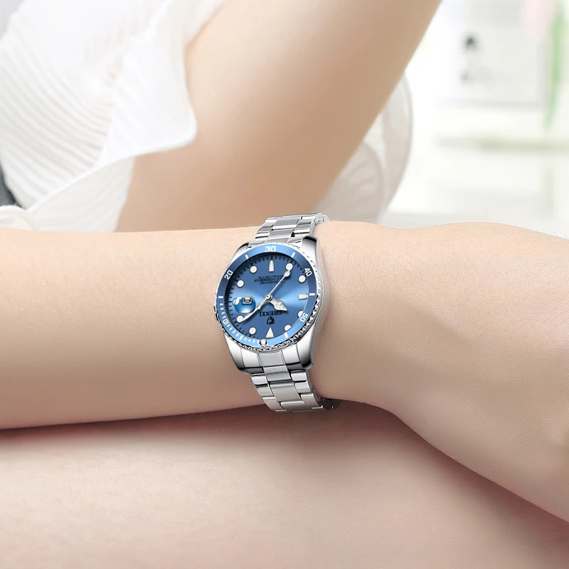 

2022 New Luxury Fashion Brand Women 's Quartz Watch with Calendar Luminous Waterproof Casual Female Wristwatches Women Gift