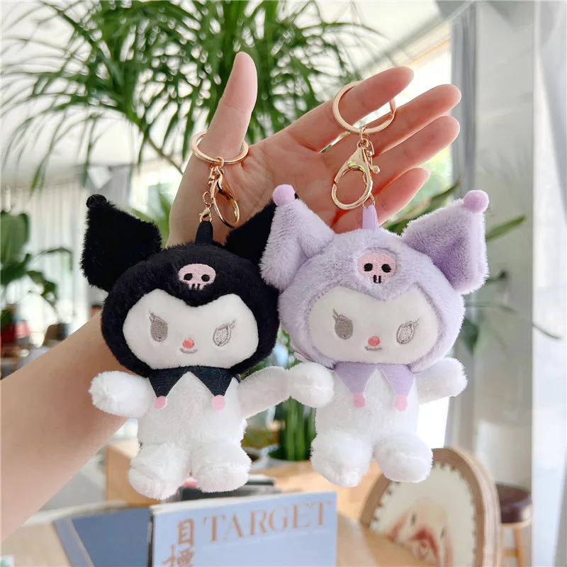 

Аниме Sanrio Новинка Kawaii Kuromi кукла игрушка My Melody креативный милый брелок оптовая продажа Рождественский подарок на день рождения для друзей