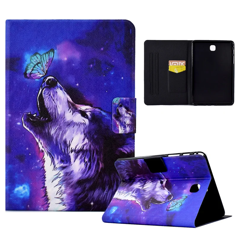 

Умный чехол из ТПУ для Samsung Galaxy Tab A 8,0 и S Pen 2015, Wi-Fi, тонкий, магнитный, автоматическое Пробуждение и спящий режим