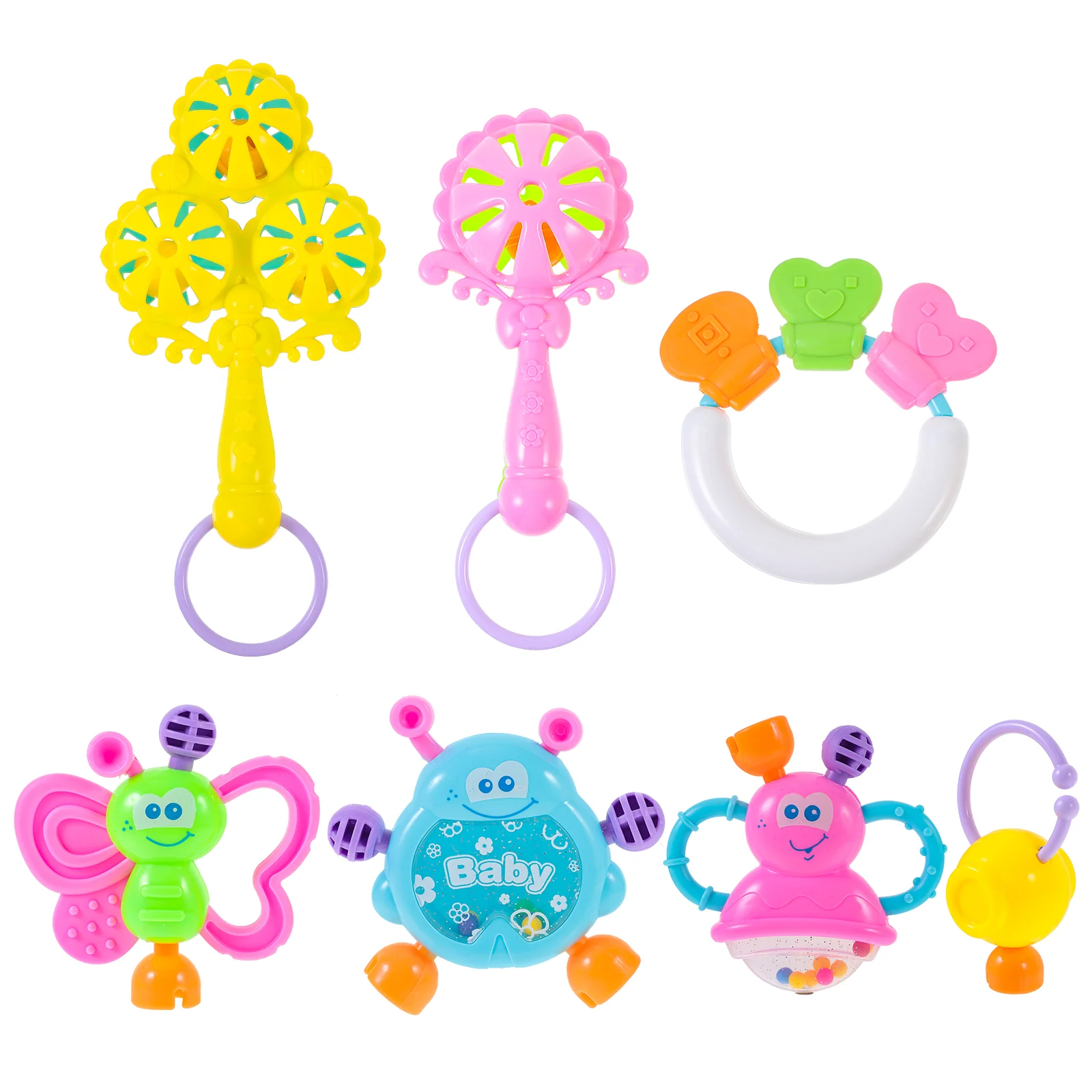 

7 шт., детский игрушечный колокольчик