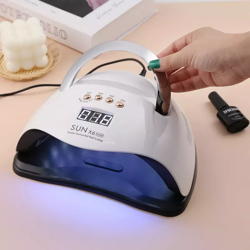 

2023NEW SUN X6MAX LED Lamp Nail Dryer High LED UV Ice Lamp For Drying Gel Polish Timer Auto Sensor Salon Manicure Tools