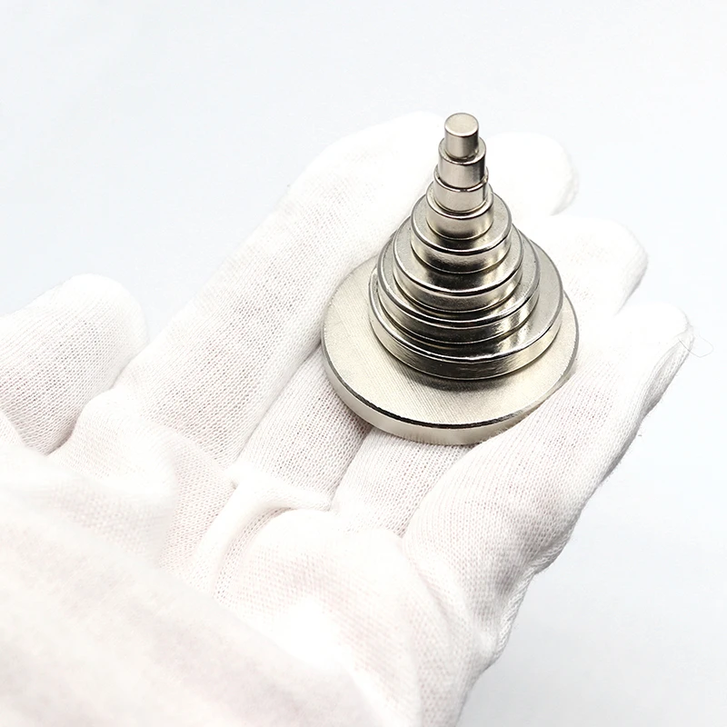 Круглый магнит 5x5 7x5 8x5 10x5 12x5 15x5 20x5 25x5 30x5 мм Неодимовый N35 Постоянный сверхсильный