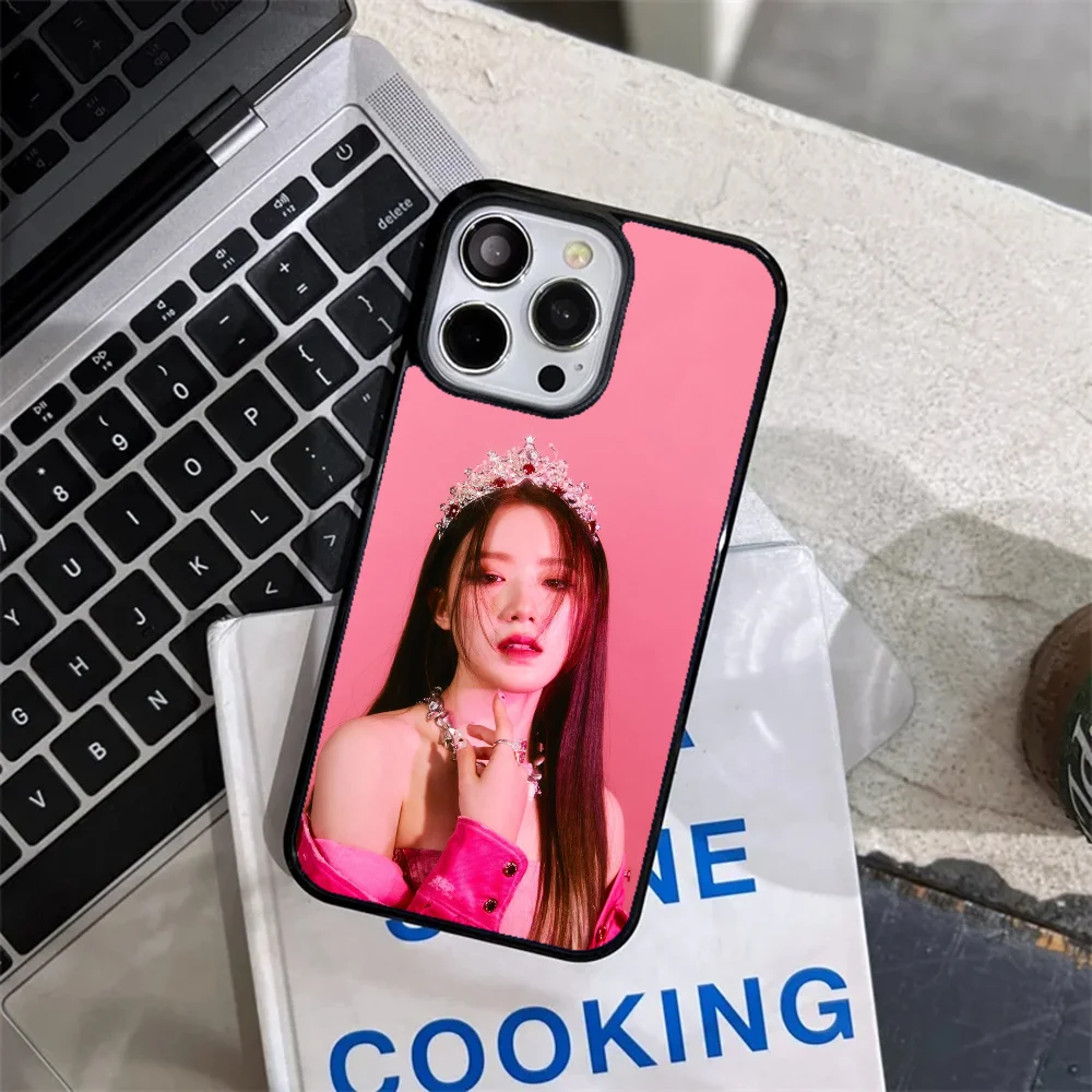 Чехол для телефона KPOP (G)I-DLE-Yeh Shu-Hua с сильным магнитом iPhone 15 14 13 Pro Max 11 12 мини-зеркало