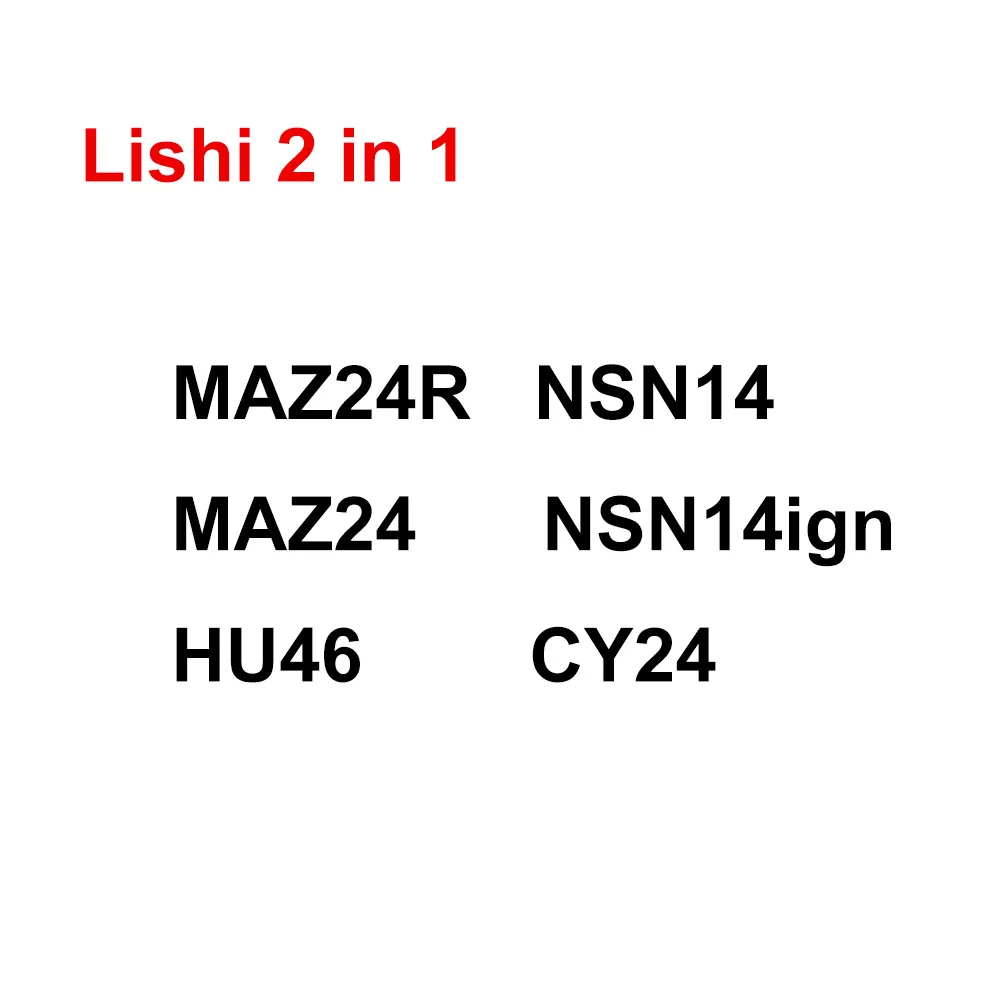 Фото Декодер и инструменты LiShi 2 в 1 MAZ24R NSN14 MAZ24 NSN14Ign HU46 CY24 для Hyundai №5