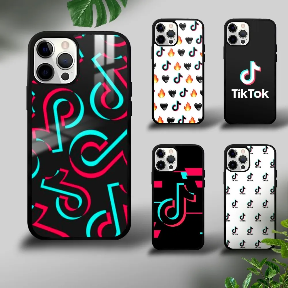 T-Tik T-tokS Funny Software Phone Case For IPhone 16 15 14 13 12 11 Pro Xs Max Mini Plus Celulares Hard Funda