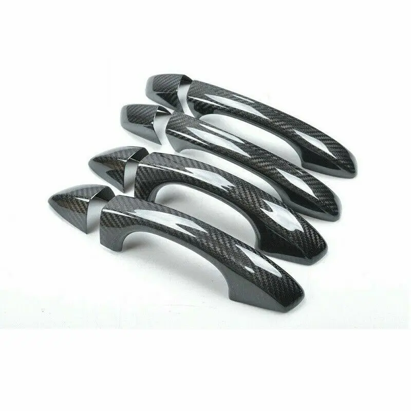 

Carbon Fiber Car Door Handle Covers For VW Golf 7 MK7 Skoda Fabia