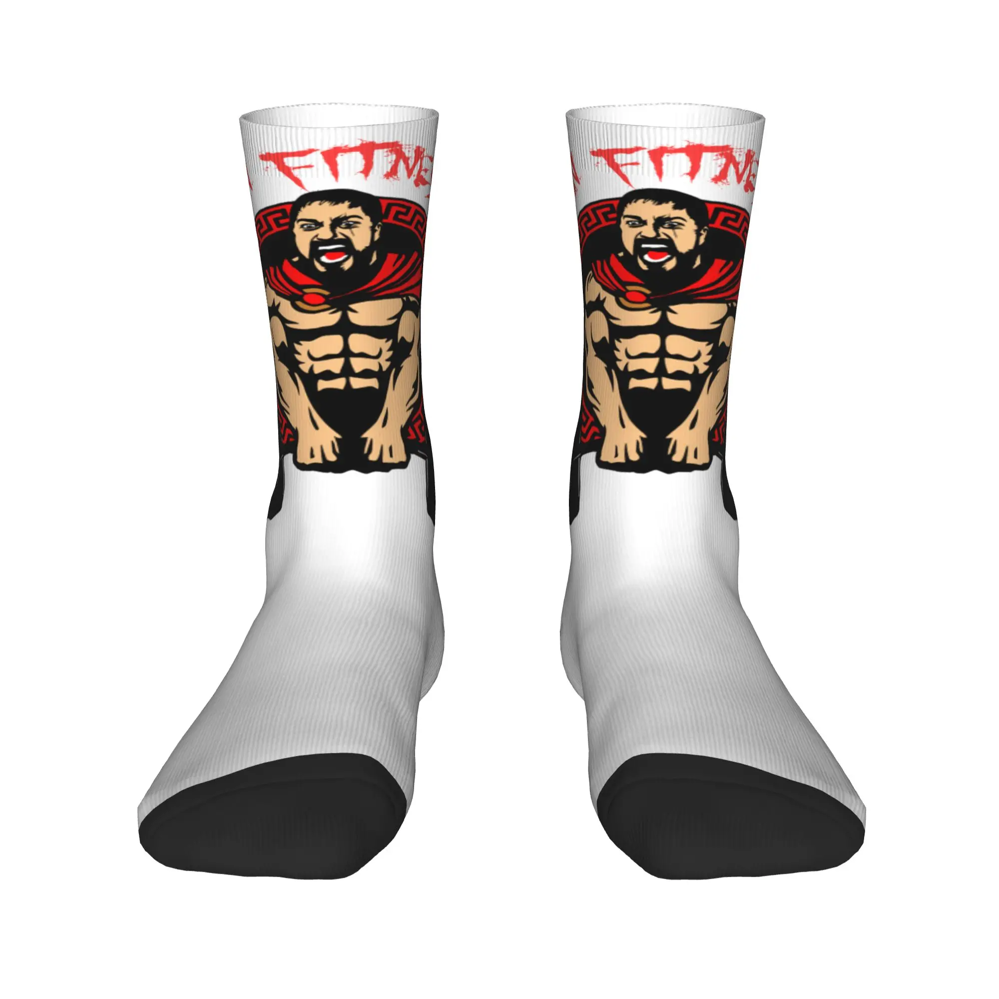 Фото Мужские носки Custom Spartan Gym: унисекс, для бодибилдинга, фитнеса, весенне-летнего и осенне-зимнего сезонов, повседневные №2