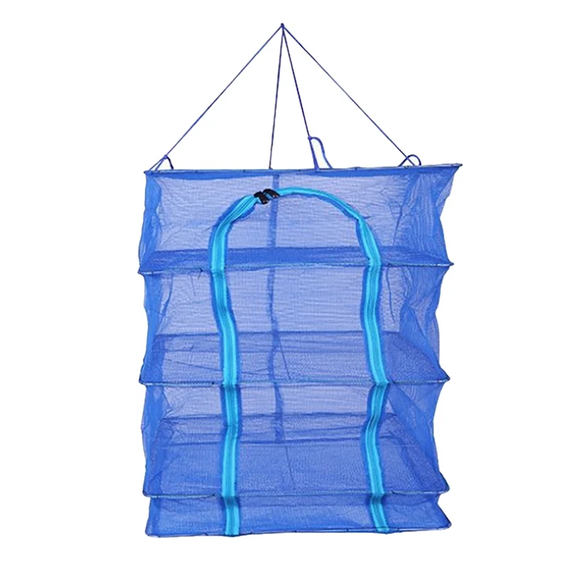 

Складная рыболовная сеть, 1 шт., многослойная Женская подвесная клетка, сетчатая подвесная сушилка для посуды