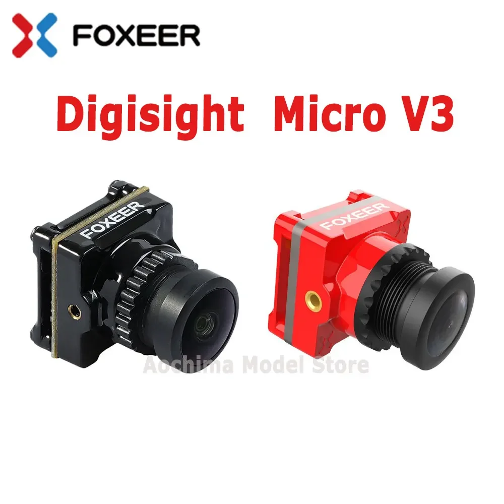

Foxeer Digisight 3 Micro Digital 720P 60fps 3ms Latency Sharkbyte FPV Camera 19X19mm for FPV Racing Freestyle Drones