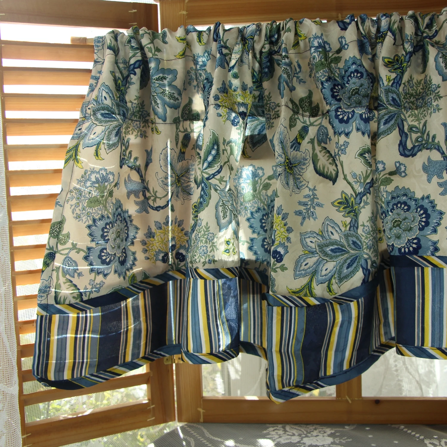 Жаккардовая занавеска с большими цветами на дверь шкафа балдахин для кухни