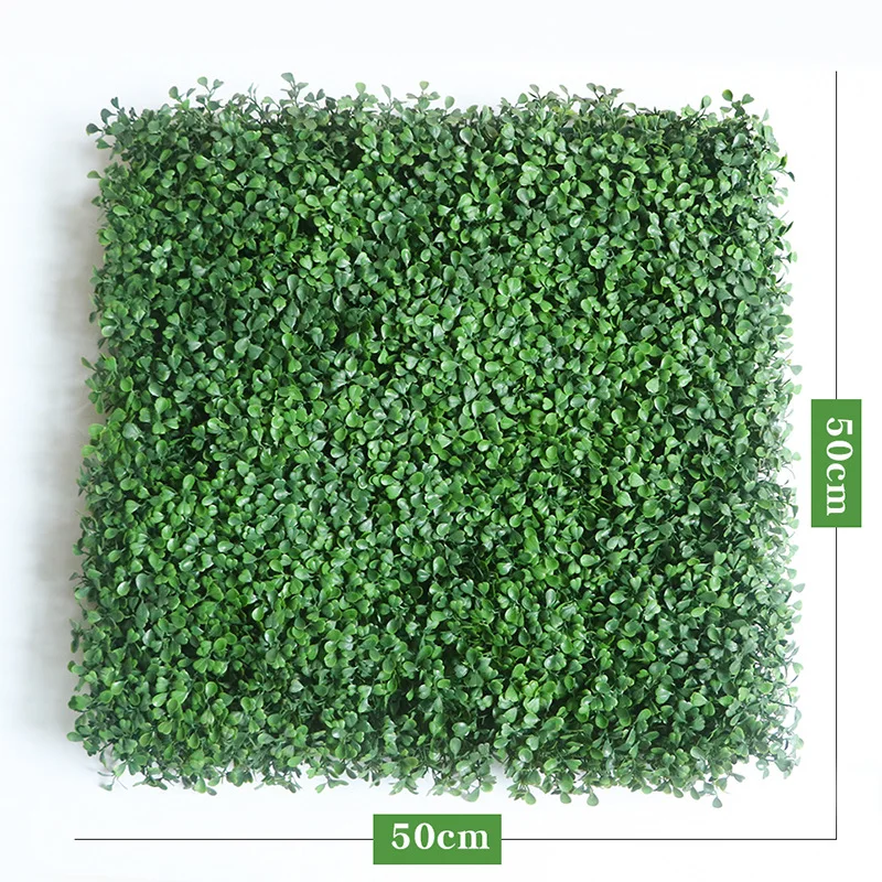 

50*50 см искусственное растение на стену газон зеленая посадка фон на стену украшение изображение искусственная Цветочная стена осенний Деко...