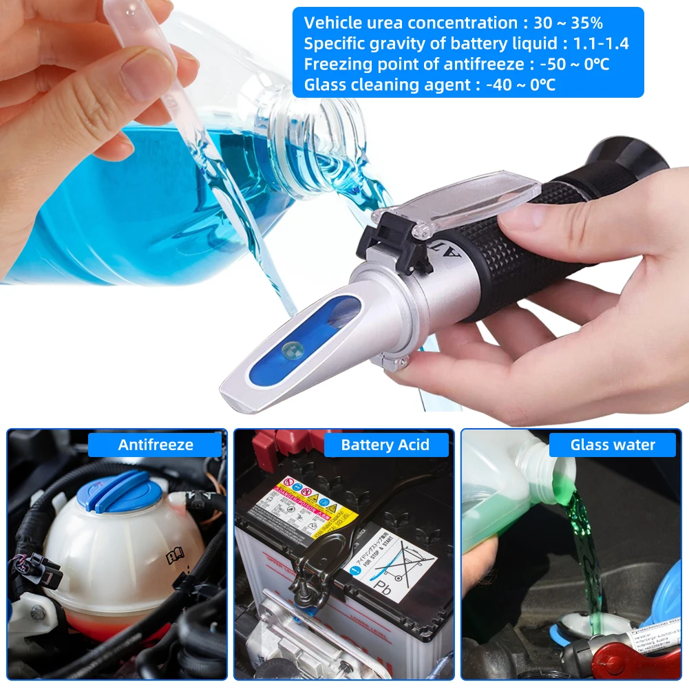 Измеритель точки замерзания рефрактометр автомобильное мочевина 30 ~