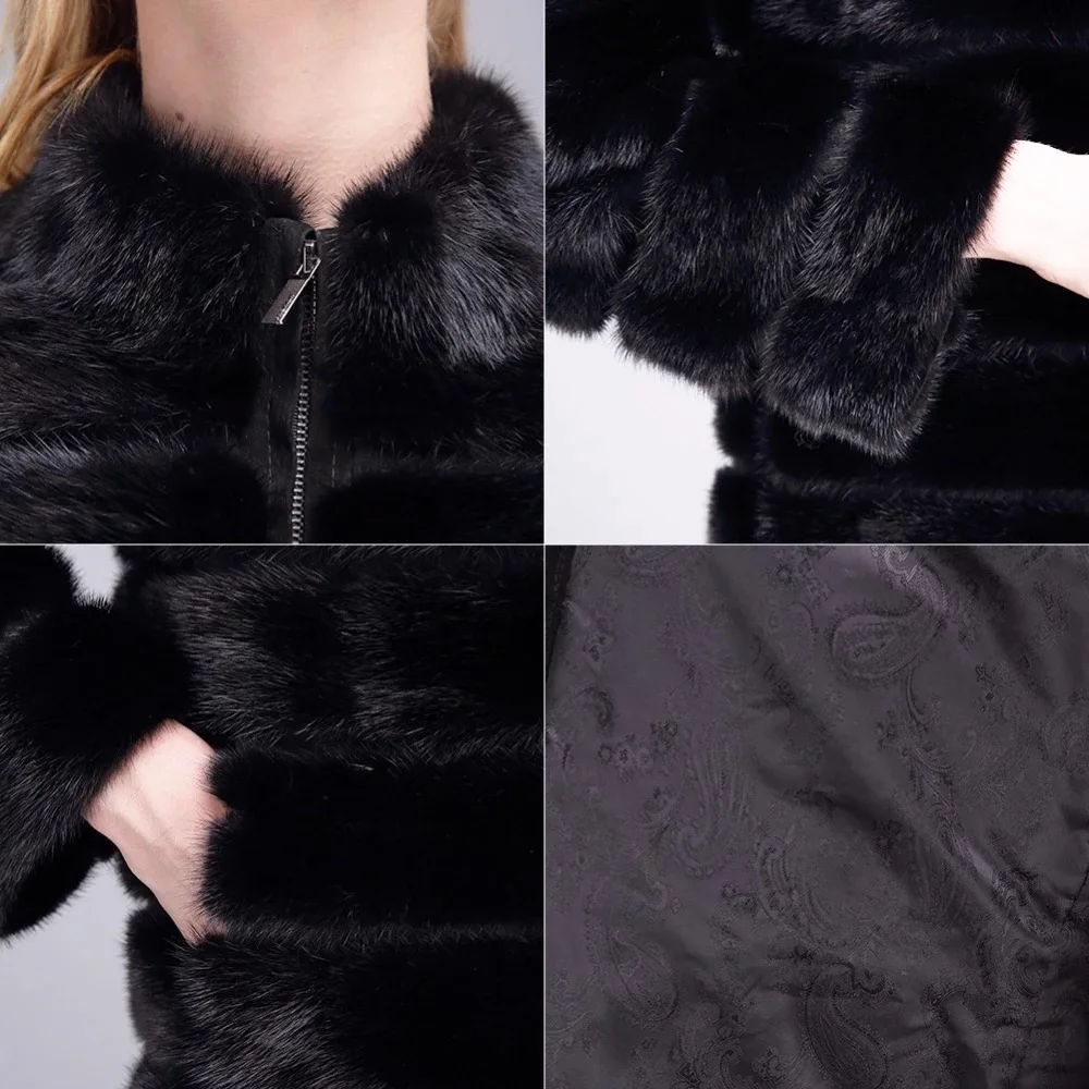 Direct Selling Overcoat Women's Winter Coat 2022 Fur Mink Fur Thick Winter High Street Other Slim Real Fur Women's Teddy Coat enlarge