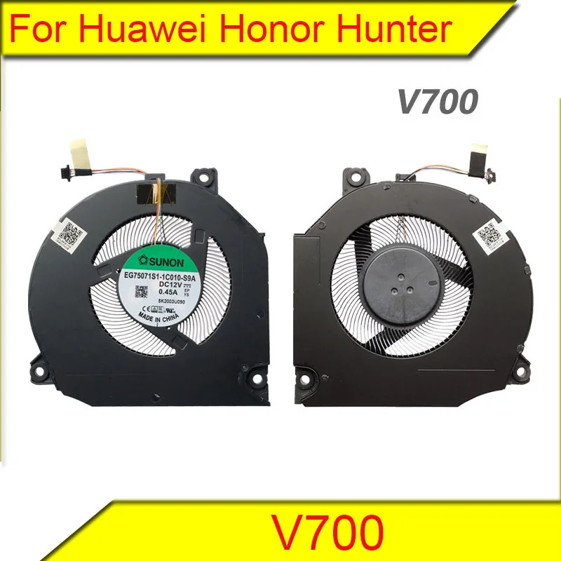 para Original Huawei Ventilador de Refrigeração Honor Hunter Gaming Portátil Cpu Gráficos Notebook V700