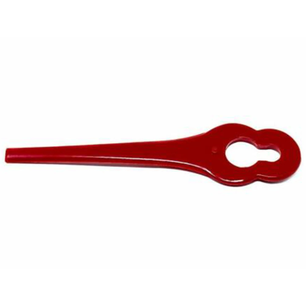 

20pcs Lawn Mower Blade Trimmer Blade Plastic Blade Red Replacement Lawn Mower Cutting Head Blade Sharp Can Be Hanged Garden Tool