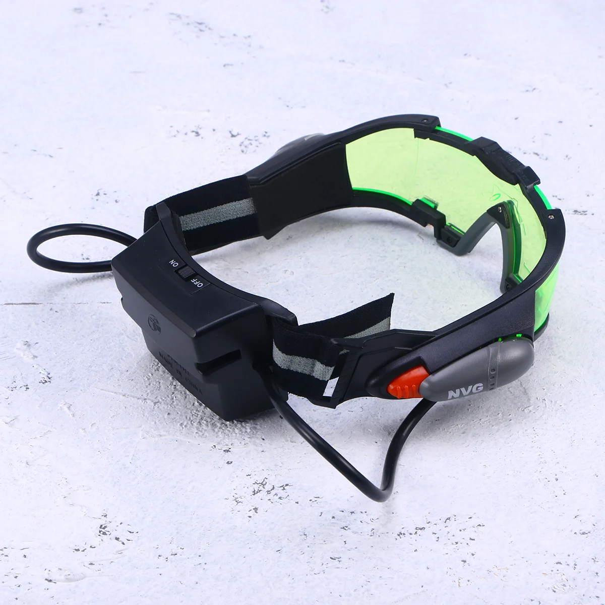 

Protective Goggles Safety Green Glasses Adjustable Kids Night Goggles Eyewear Night Vision Goggle for Racing Bicycling