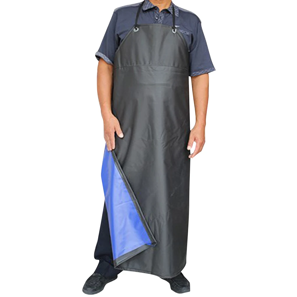 

Apron Waterproof Unisex Heavy Duty Apron For Butchers Kitchen Apron Women Men Cooking PVC Mens Aprons Chef Gardening Apron