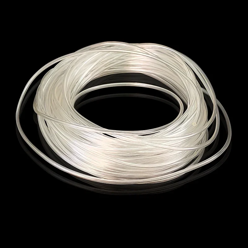 ID 0,5 мм 0,8 мм 1 мм 1,2 мм 1,5 мм 1,6 2 2,5 3 мм Прозрачные пластиковые шланги из ПВХ водяная трубка с защитой от разрыва и изгиба