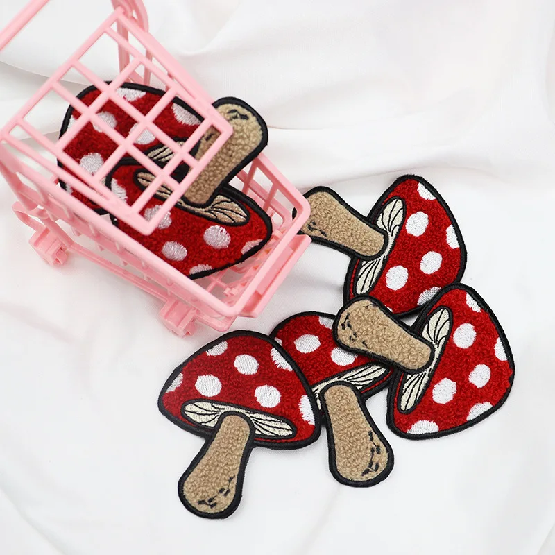 

1 шт., детская вышивка «грибы»