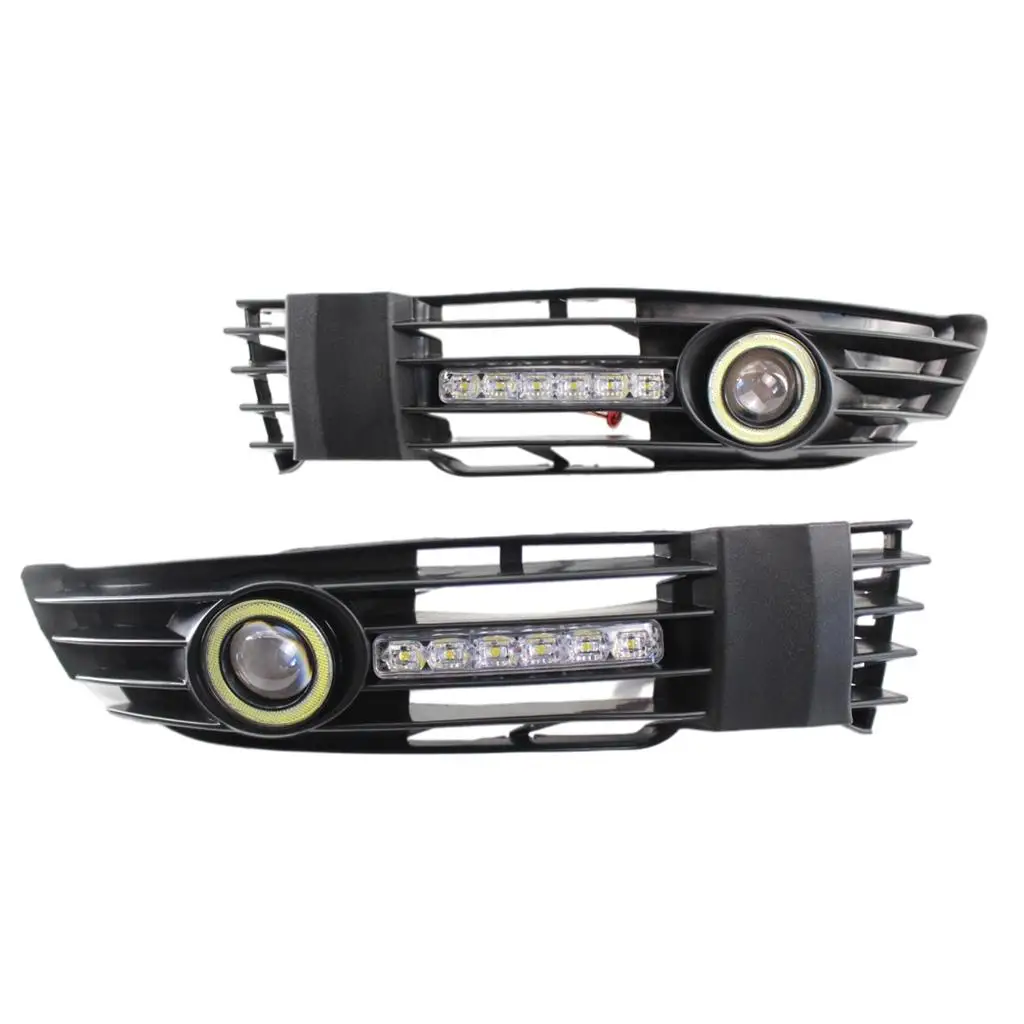 

2 Pieces Front Bumper Grille Daytime Running Light Grille for