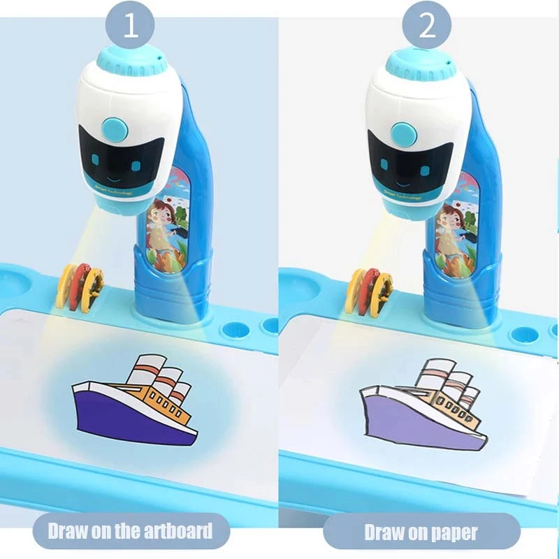Умный проектор детский набор для рисования обучающая игрушка игровой детей