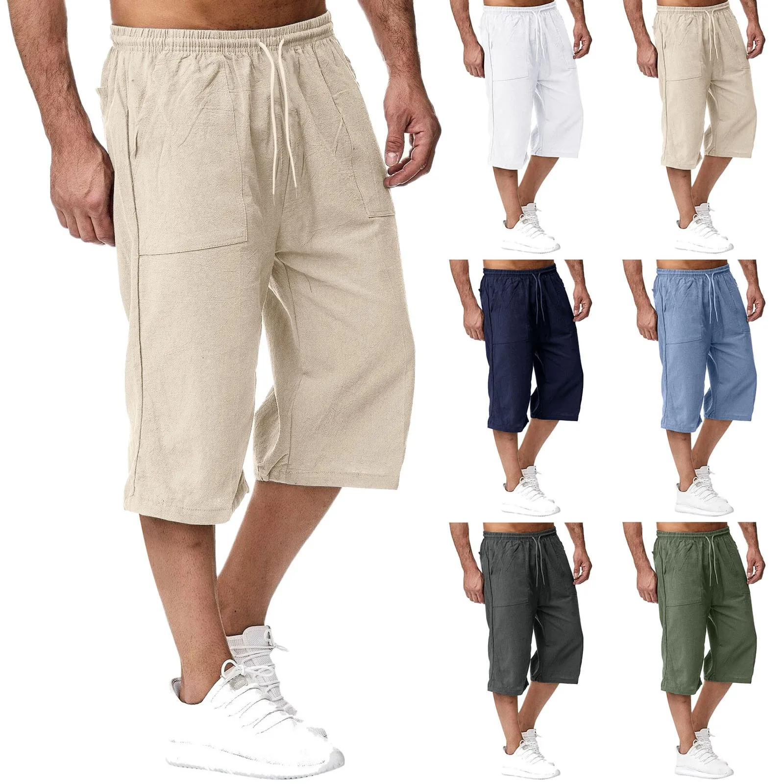 

Men Light Pants Pants Men Slim Fit Men's Spring And Summer Cotton Sweatpants Jogging Pants Men Light Pants Pants Men Slim Fit