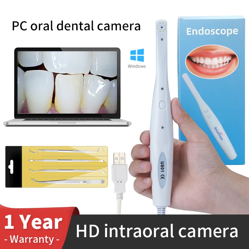 

Oral Dental Camera 1920x1080p Android Phone Windows7~10 Laptop HD USB Photo and Video Capability Oral Camera Ultra HD Endoscope