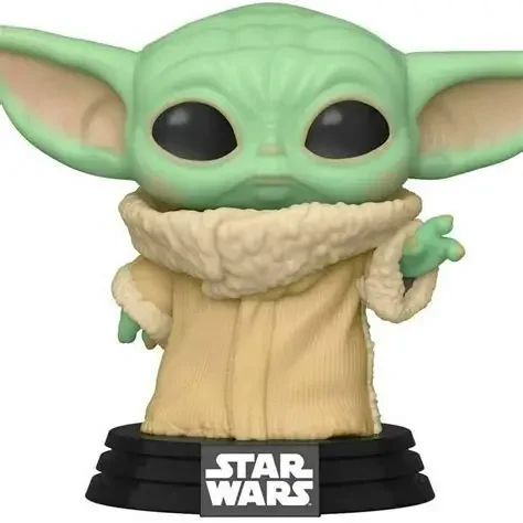 Фото FUNKO Pop STAR WARS THE CHILD Бэби Йода # 368 378 #   Коллекция виниловых фигурок-игрушек для детей, подарок на день рождения №4