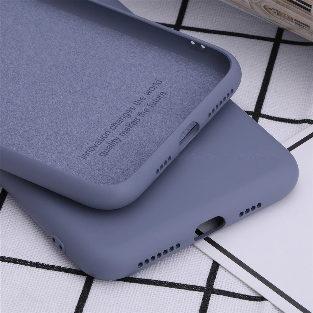 

Liquid Silicone Phone Case For Huawei Honor View 50 SE 30 20 Pro Plus 30S 20E 20S 10i 10 Lite 8X Soft Full Back Cover