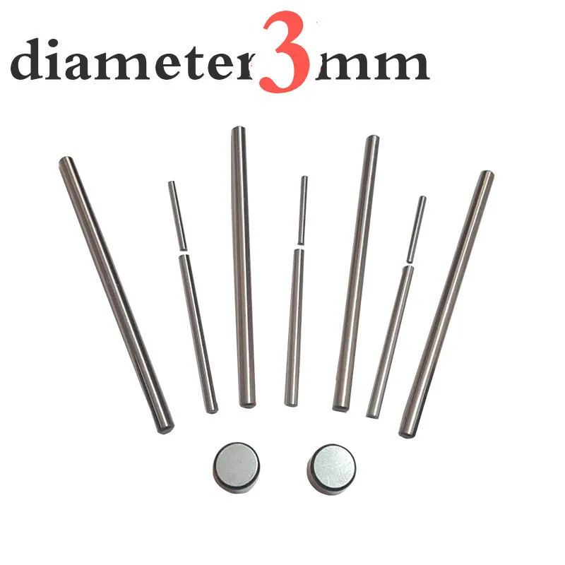 50 шт., стальные цилиндрические роликовые штифты 3*27 3x3 3x45 3x50 3x55 мм