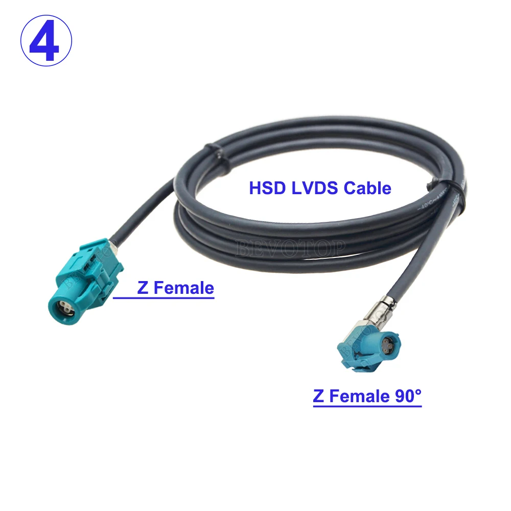 

BEVOTOP USB электрический провод 4-контактный кабель для Benz BMW Audi Tesla VW