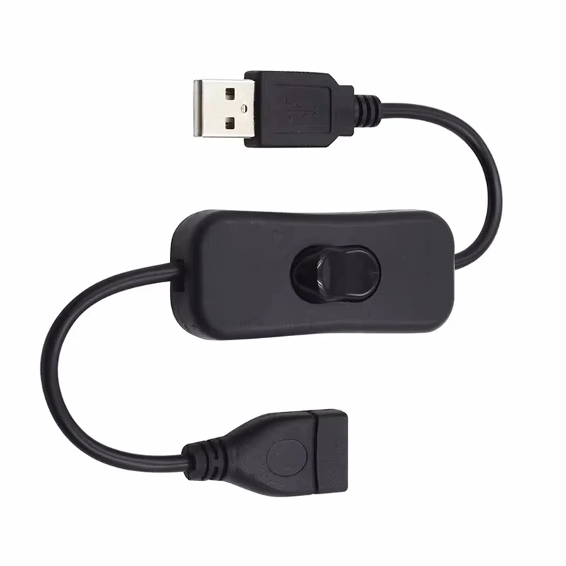 

Новый USB-кабель длиной 28 см с переключателем ВКЛ./ВЫКЛ., удлинитель для USB-шнура, USB-гаджет, USB-устройство питания, инструменты