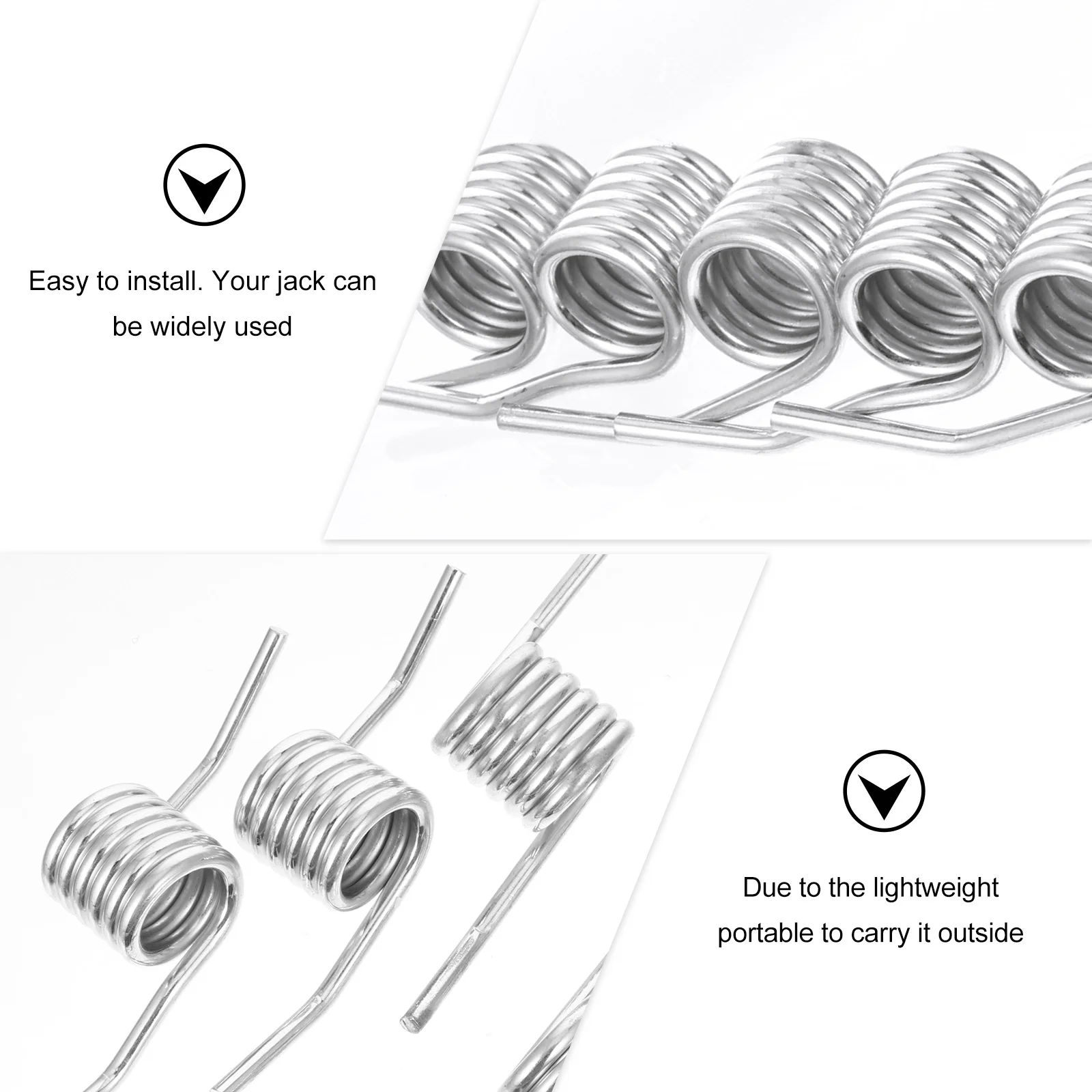 5 шт. домкрат пружинный инструмент для ремонта автомобиля натяжение 3-тонный