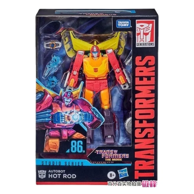 

Original Takara Tomy Hasbro Transformers Studio Series SS86 Hot Rod Transformers Toys Figure Toys Collect Toys Birthday Gift