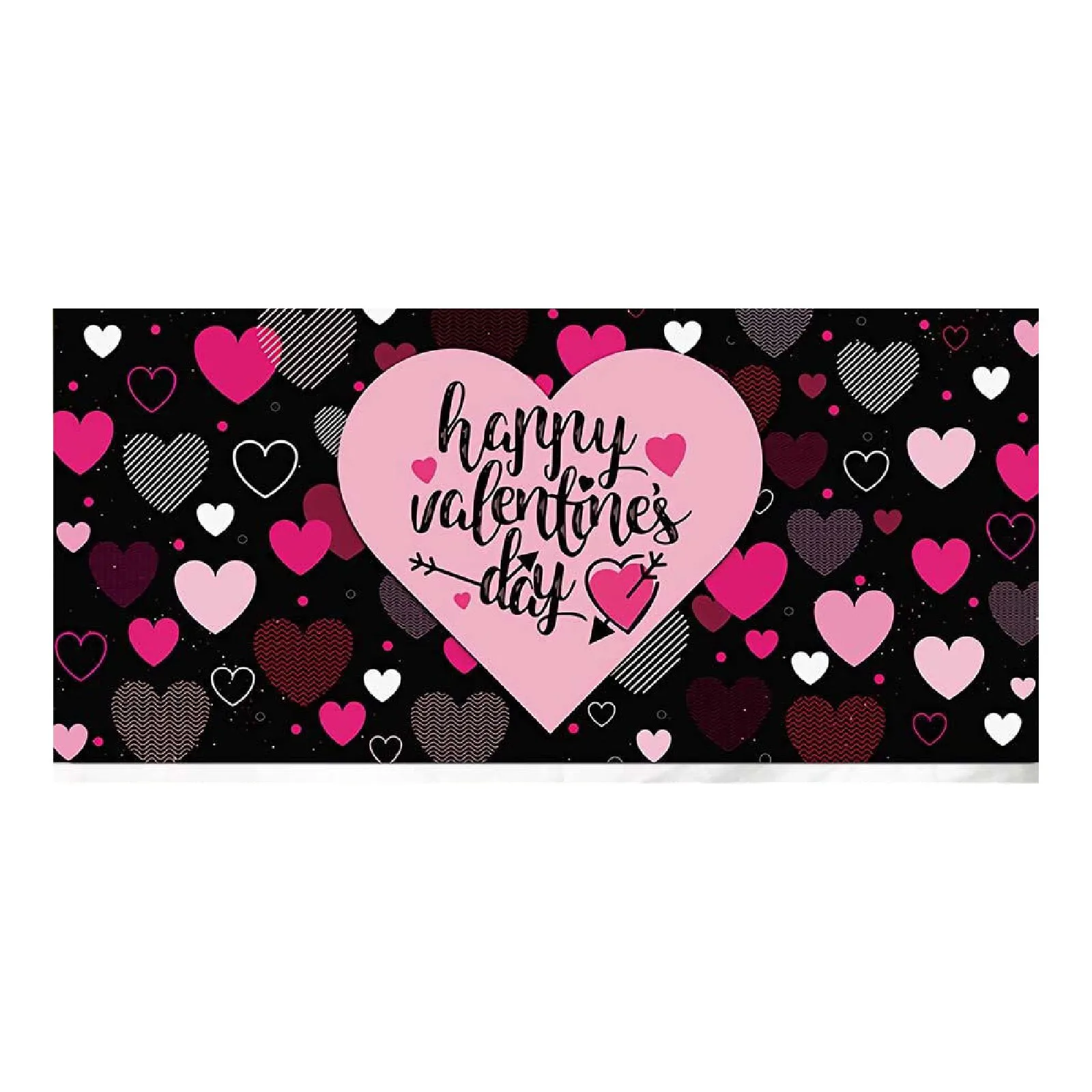 Тема дня святого Валентина подвесная ткань дверь гаража подвесной фон украшение