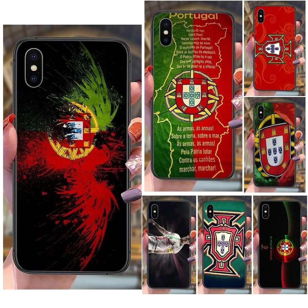 Новый португальский флаг Fpf черный Водонепроницаемый роскошный Prime 3D Back для Huawei