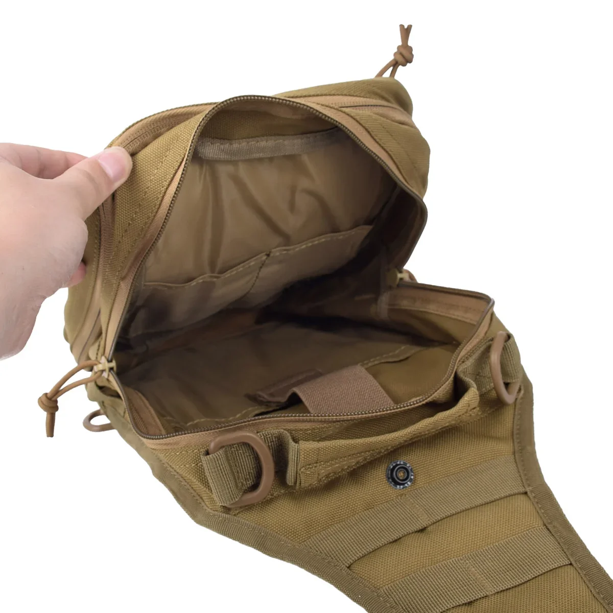 Тактическая сумка через плечо Molle кобура для пистолета чехол-держатель охоты EDC